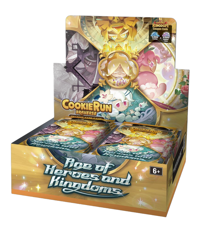 CookieRun TCG: Set 2: Age of Heroes and Kingdoms Booster Display - Factory Sealed