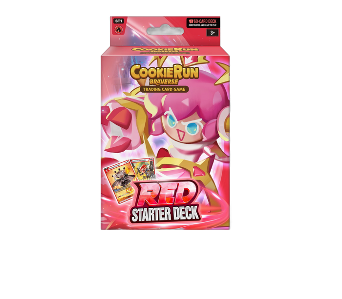 CookieRun: Braverse TCG – Red Starter Deck (60-Card Ready-to-Play Deck)