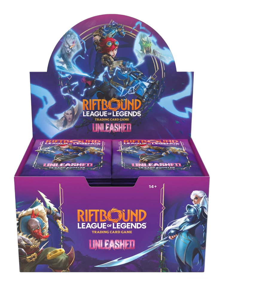 Riftbound: League of Legends TCG: Unleashed Booster Display