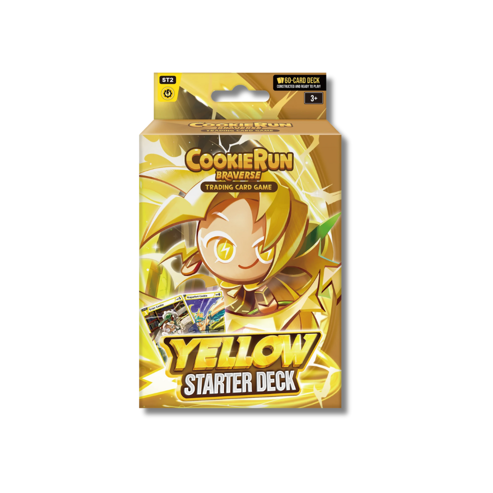 CookieRun: Braverse TCG – Yellow Starter Deck (60-Card Ready-to-Play Deck)