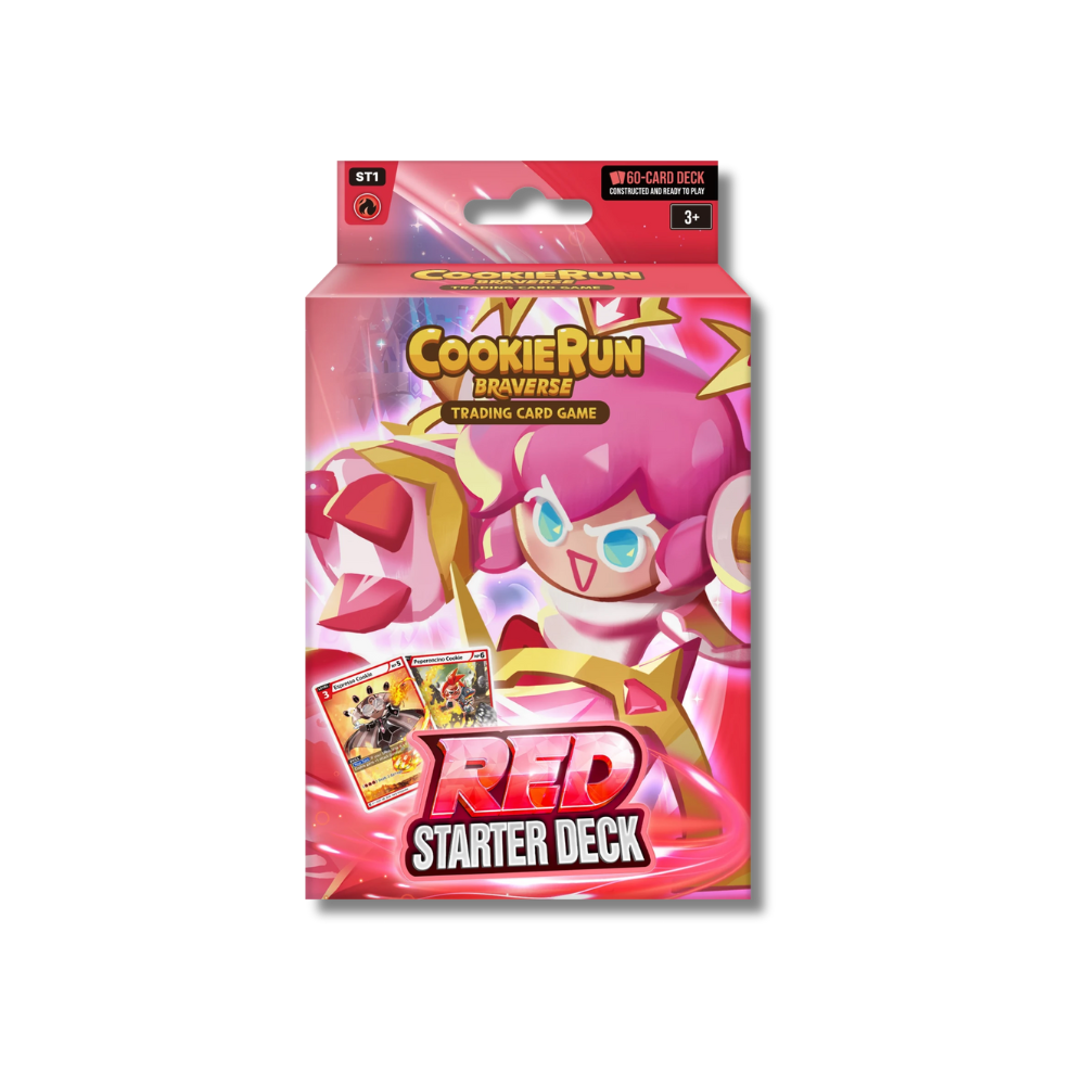 CookieRun: Braverse TCG – Red Starter Deck (60-Card Ready-to-Play Deck)