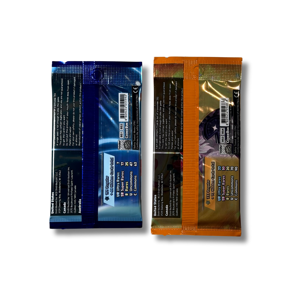 CookieRun: Braverse TCG – 2-Pack Combo (Set 1 + Set 2 Booster Pack Bundle)