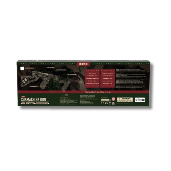 Submachine Gun Rubber Band Gun