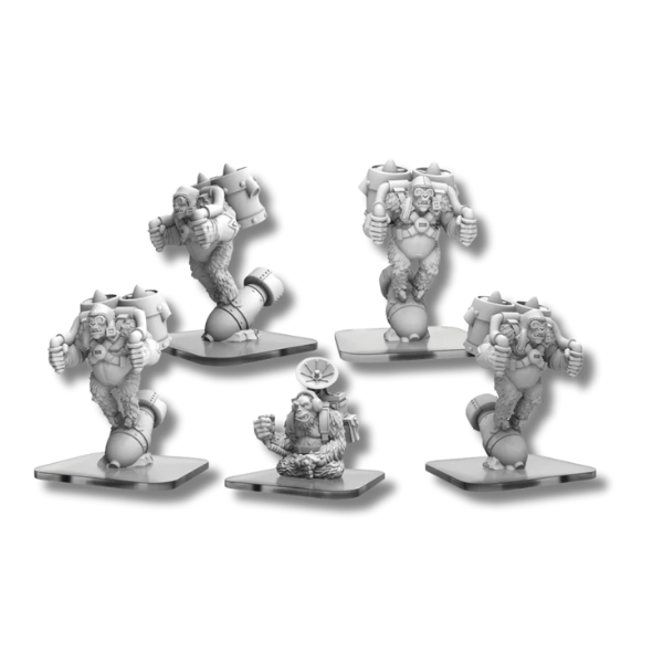 Monsterpocalypse: Empire of the Apes: Ape Bombers & Command Ape