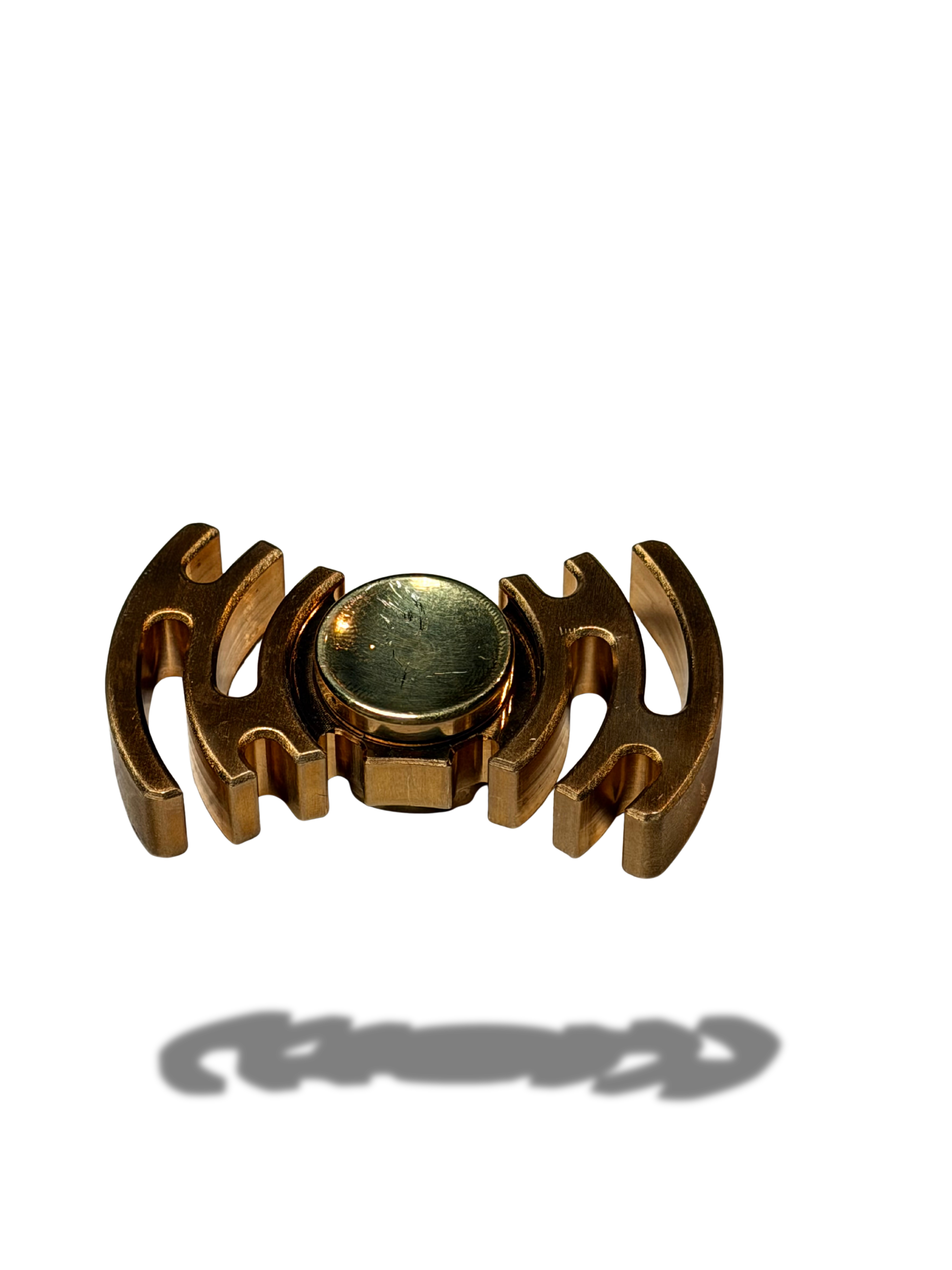 Vortex Claw Spinner – Premium Brass Metal Fidget Toy | Crown TCG