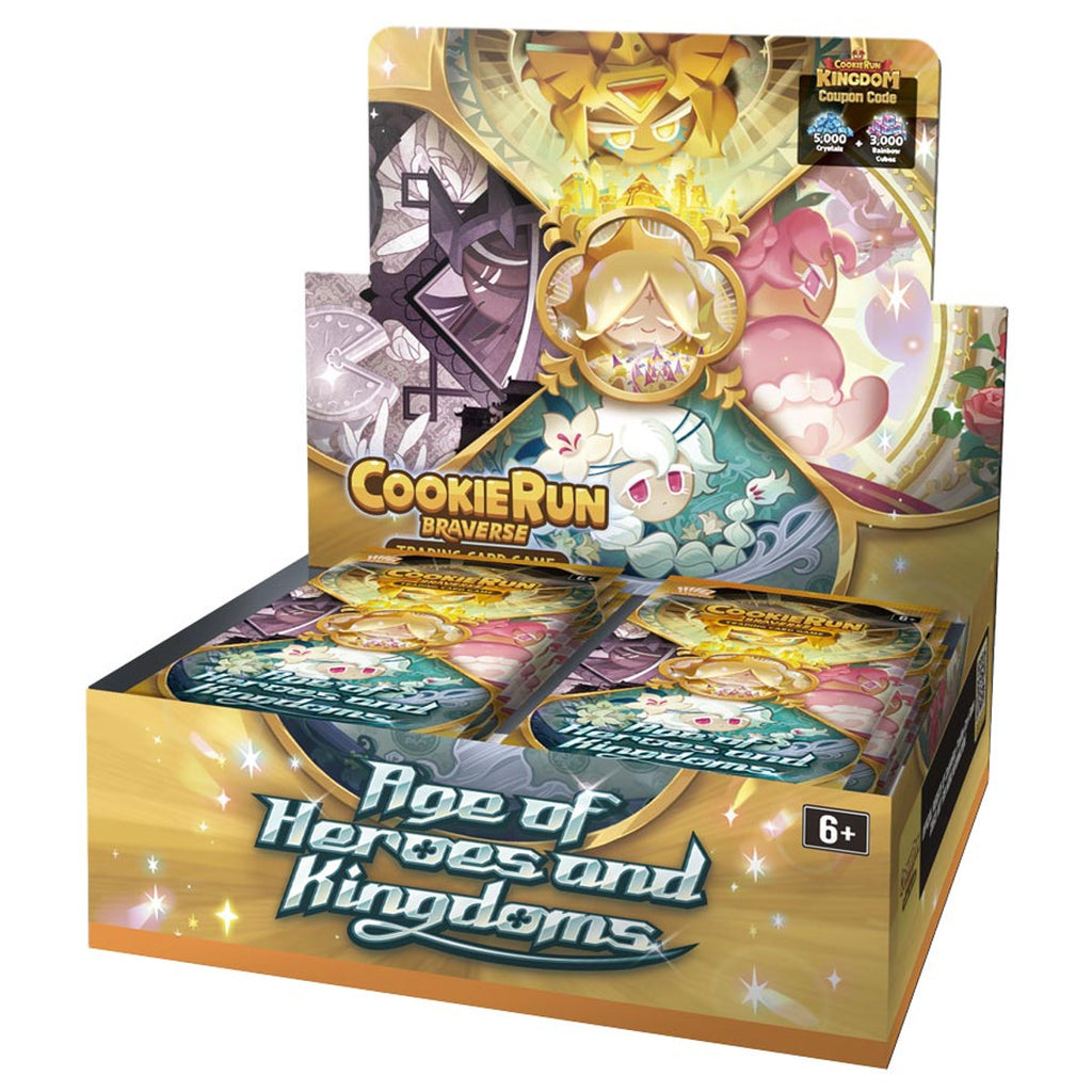 CookieRun TCG: Set 2: Age of Heroes and Kingdoms Booster Display - Factory Sealed