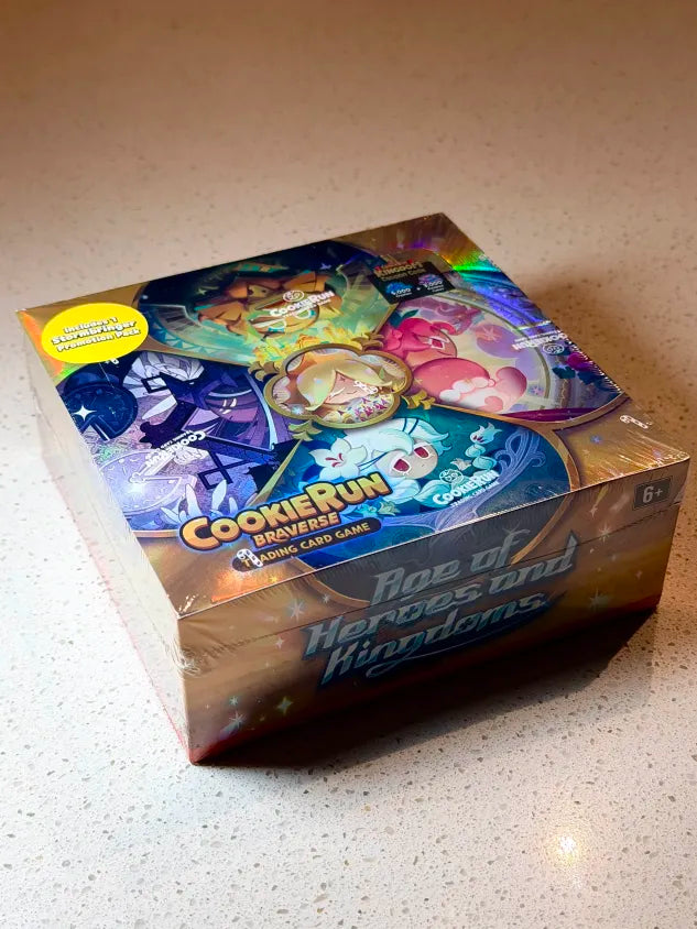 CookieRun TCG: Set 2: Age of Heroes and Kingdoms Booster Display - Factory Sealed