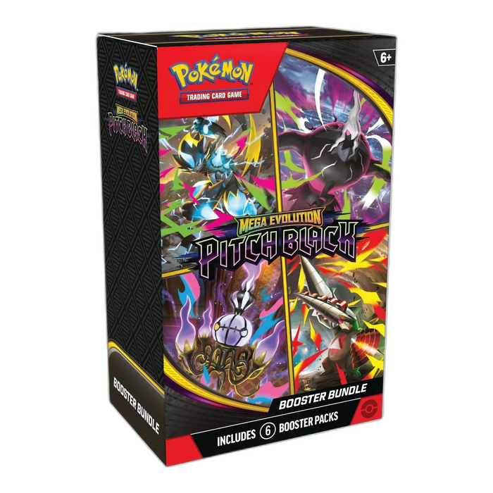 Pokémon TCG Mega Evolution Pitch Black Booster Bundle (transparent)